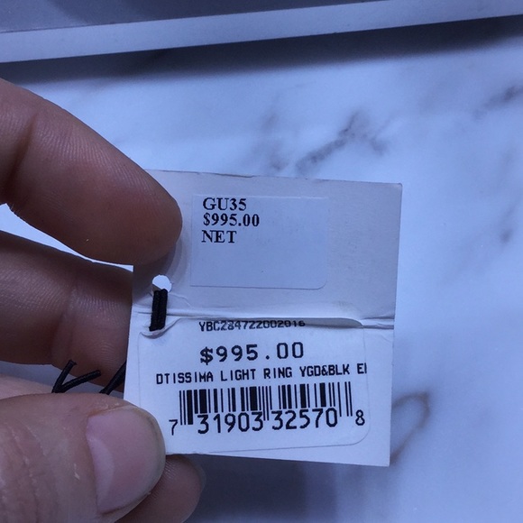 Gold and enamel GUCCI ring - Picture 4 of 4